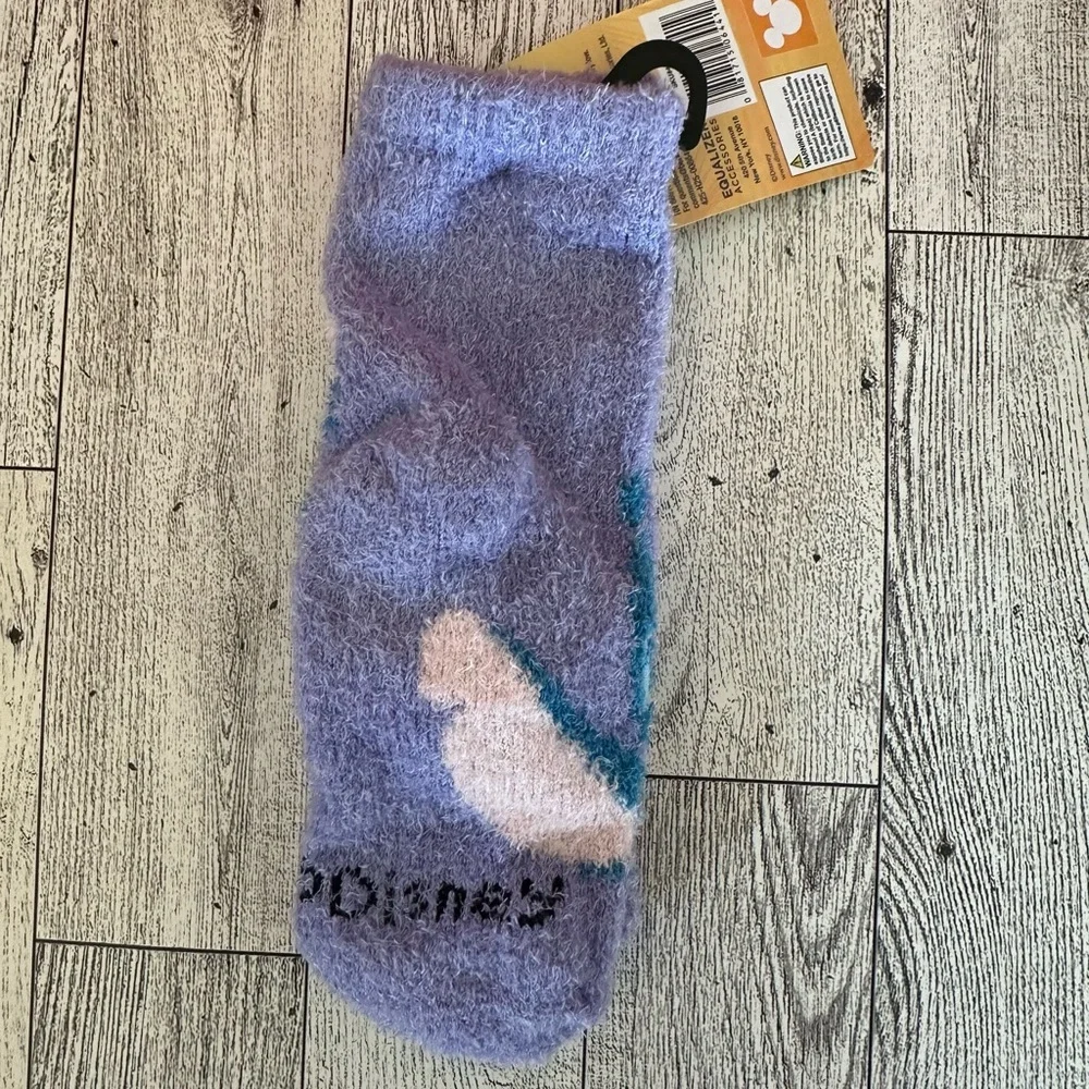 🌵 3/$15 Disney Stitch Fuzzy Purple Socks ( see description)